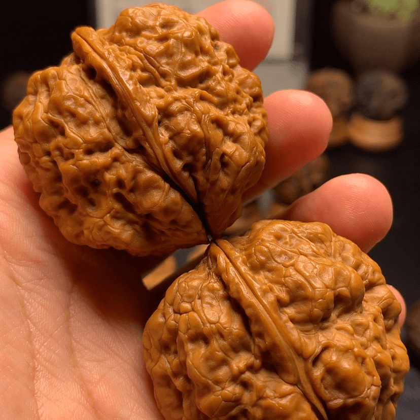 【闪购商品】文玩核桃把件L九五玄包43