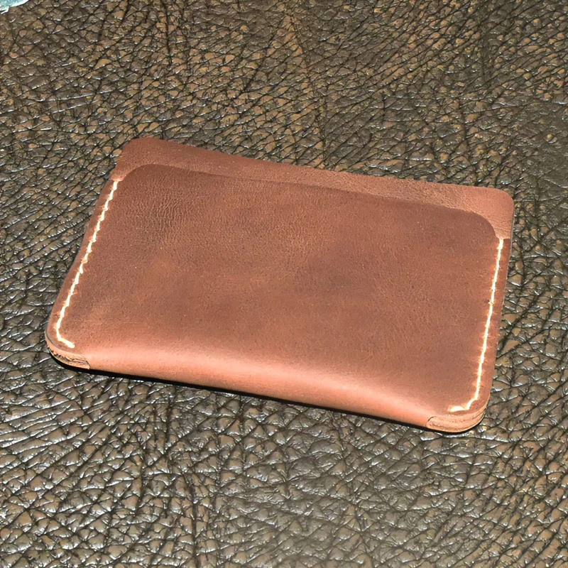 真皮疯马牛皮头层简清库存03