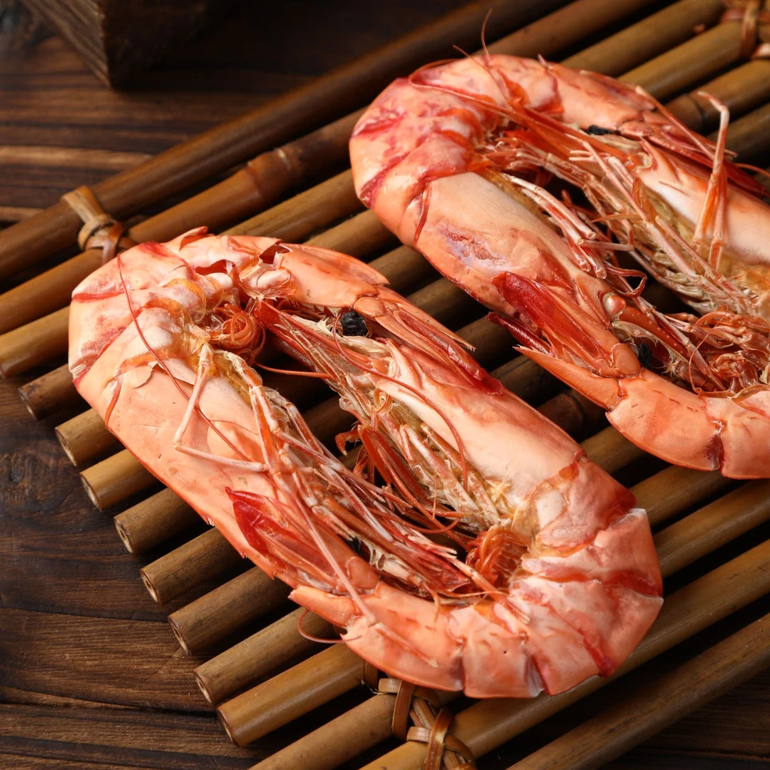 【经典福利】经典九节虾干斑节虾干中虾开袋即食海鲜零食冷冻保存