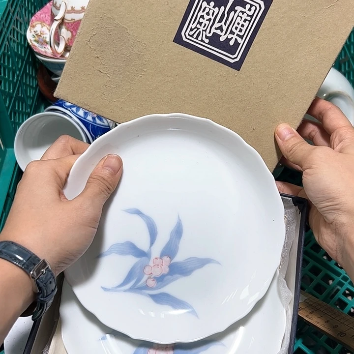 杯中古瓷器默认微瑕