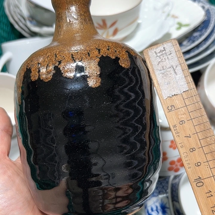 杯中古瓷器默认微瑕