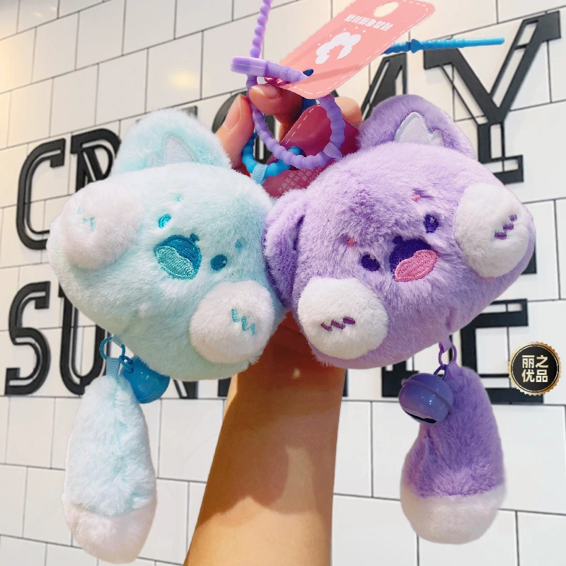 铃铛嘟嘟猫娃娃毛绒公仔挂件包包挂饰小玩偶钥匙扣小礼品