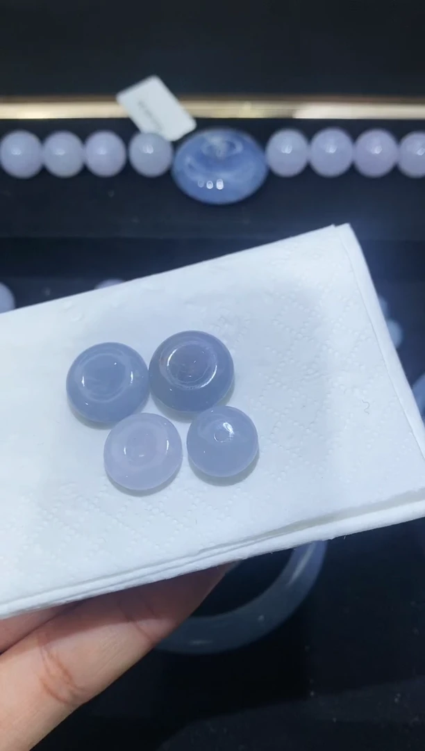 【闪购商品】定制翡翠未镶嵌7号/扣子/多样性发货/1个
