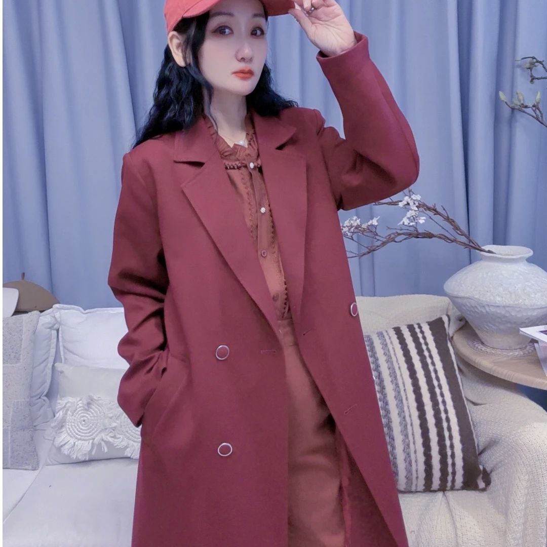 M43H010慕之淇秋装气质休闲韩版风衣