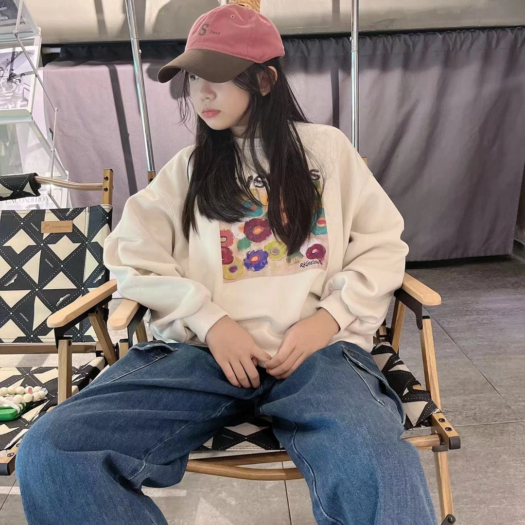 女童卫衣春秋款2023新款秋季上衣女大童秋装长款t恤长袖打底衫潮t