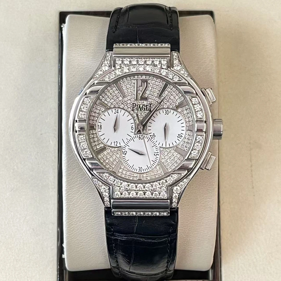 95新 Piaget/伯爵 29017/自动机械/40表径/后钻/单表