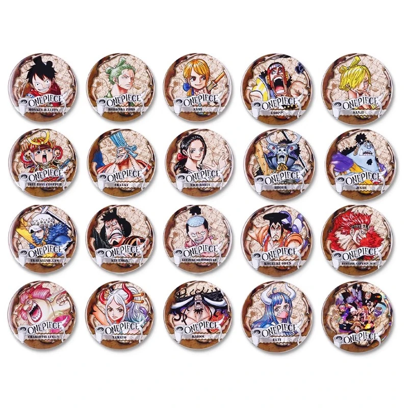 【海贼王】 草帽商店 JUMP 航海图原画大吧唧 第6弹