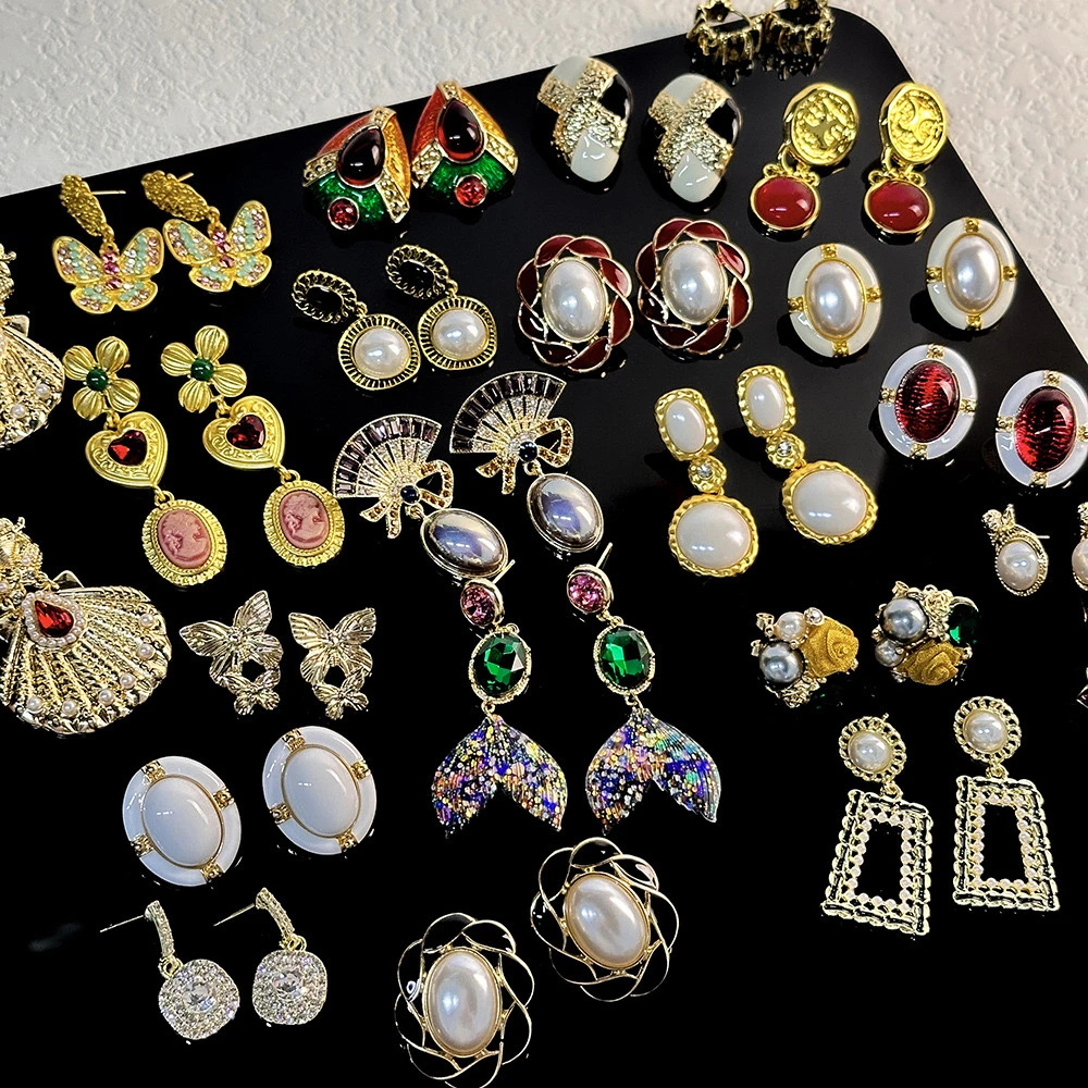 铜合金耳饰 孤品耳环链接