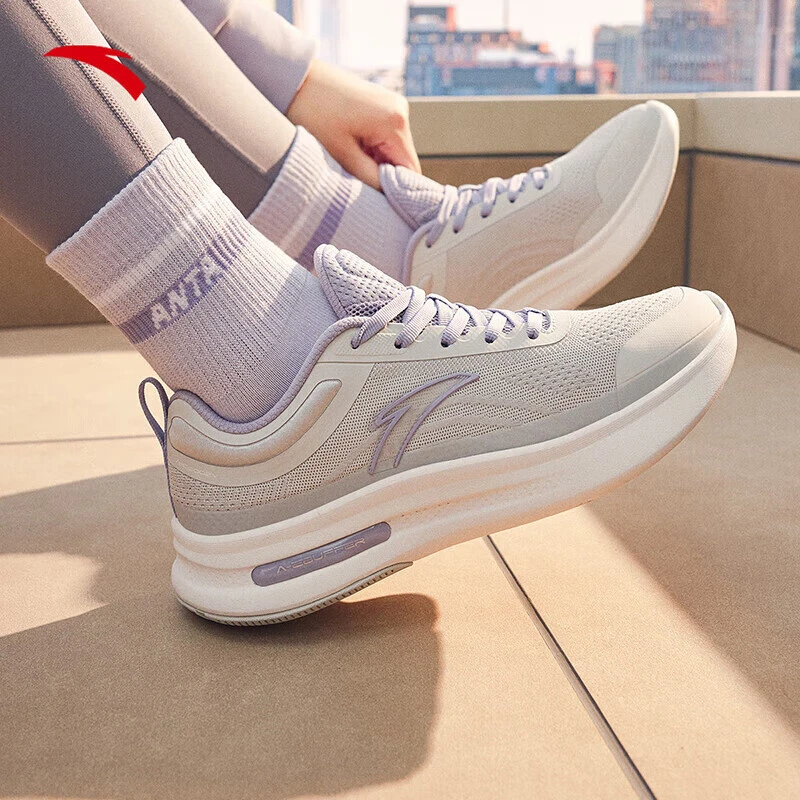 ANTA/安踏神行女鞋通勤跑步鞋慢跑缓震综合训练鞋减震跑步鞋跑鞋