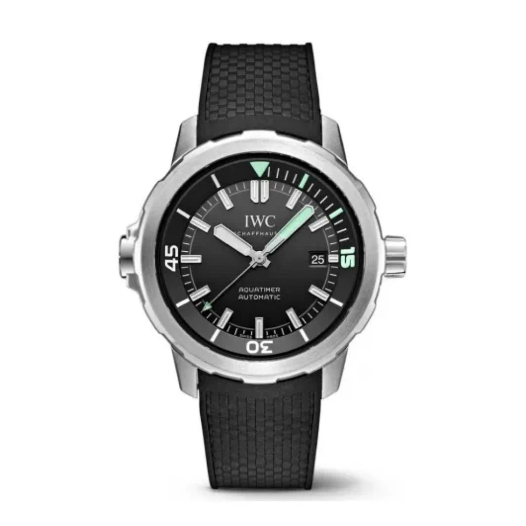 99新 IWC/万国 万国海洋时计男表/全套已延保/精钢/自动机械