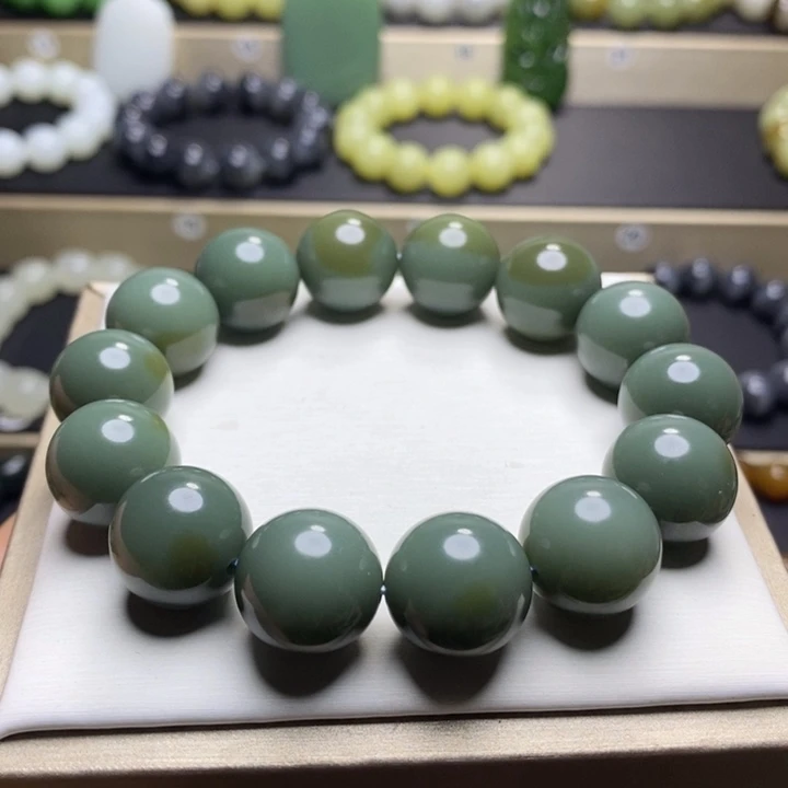 和田玉手串未镶嵌