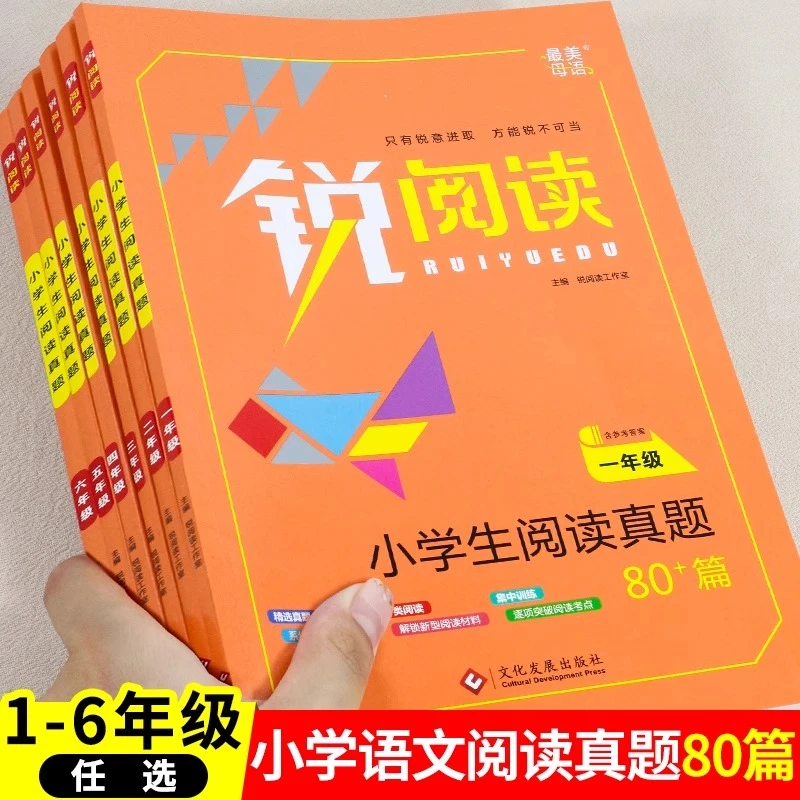 【福袋】小学生锐阅读真题一三年级阅读理解二五六年级课外人教版