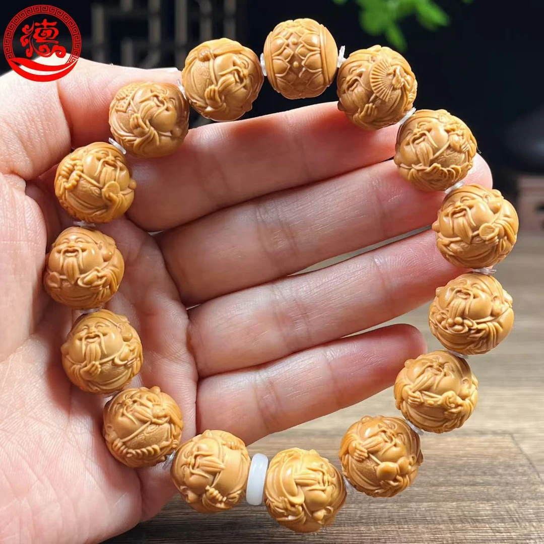 猴头核桃  1.6 多宝贵派财神   文玩手串