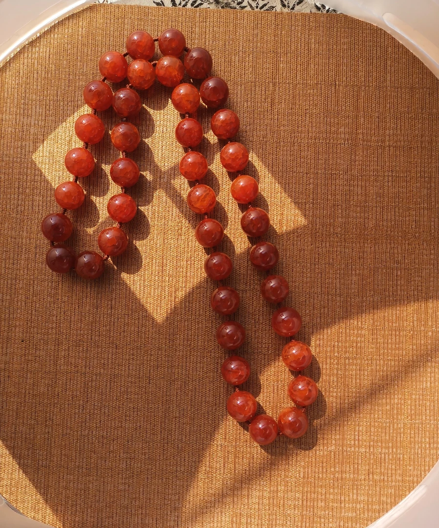 玛瑙复古宫廷网红百搭新中式风格项链