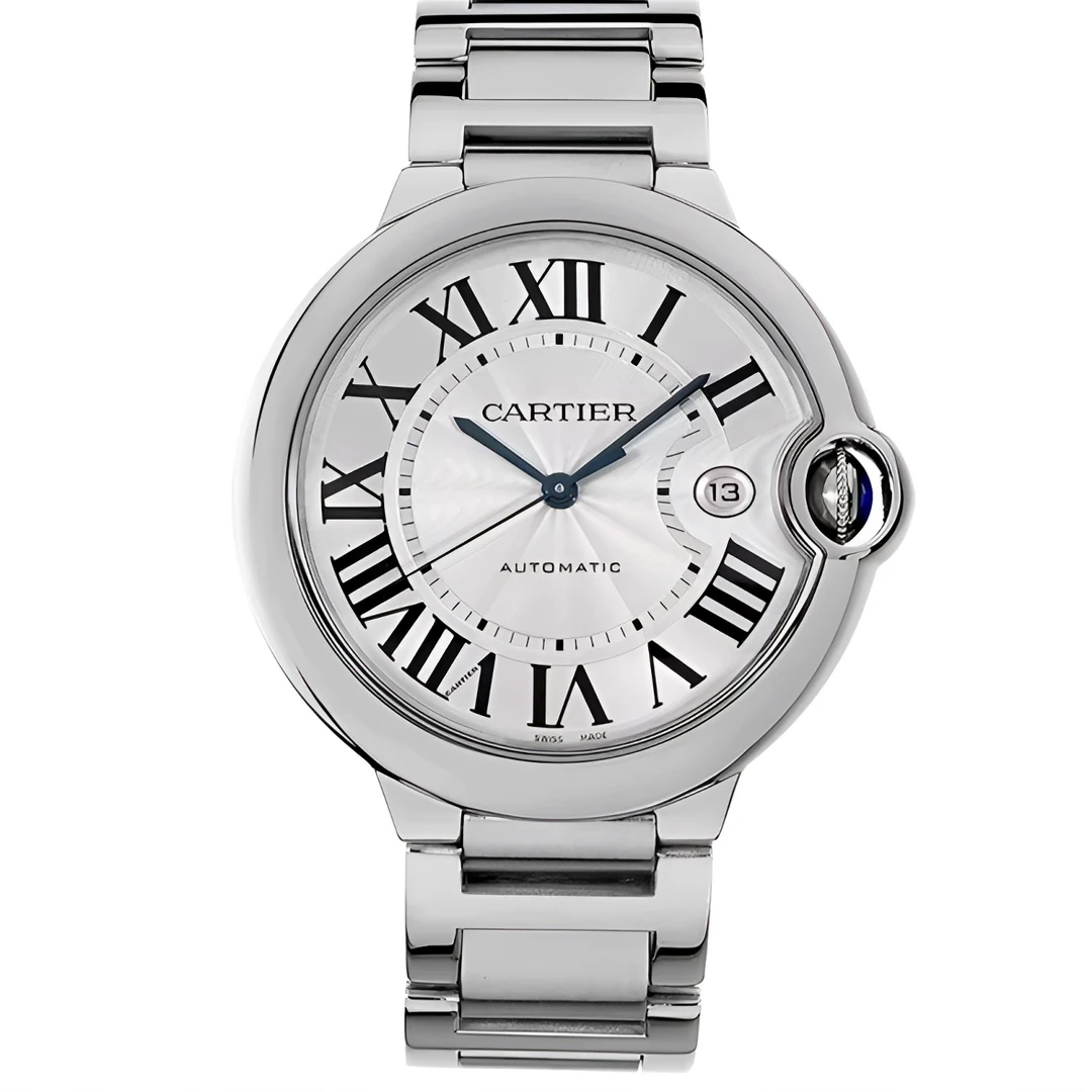 99新 Cartier/卡地亚 蓝气球W69012Z4 42表经经典男士机械表 时尚