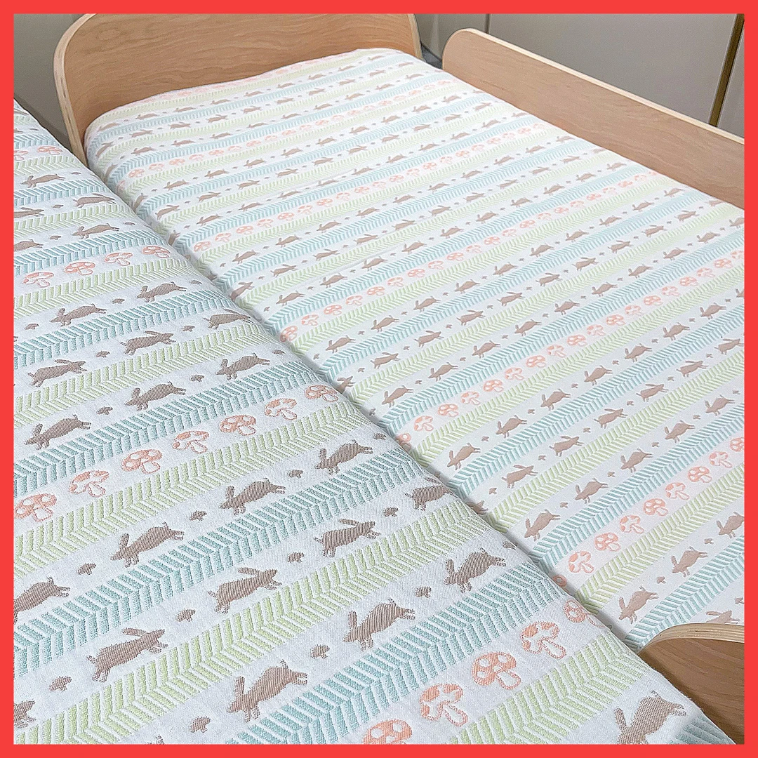 雅赞官方【拼接床软席】全棉棉纱亲肤纱布A类沙发垫 高低床拼接床单