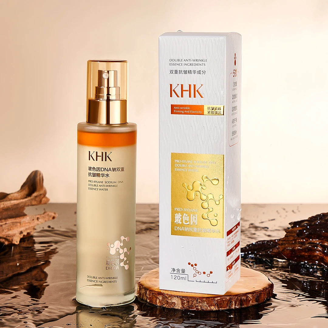 KHK玻色因DNA钠双重抗皱精华水   淡化细纹补水提亮面部精华水