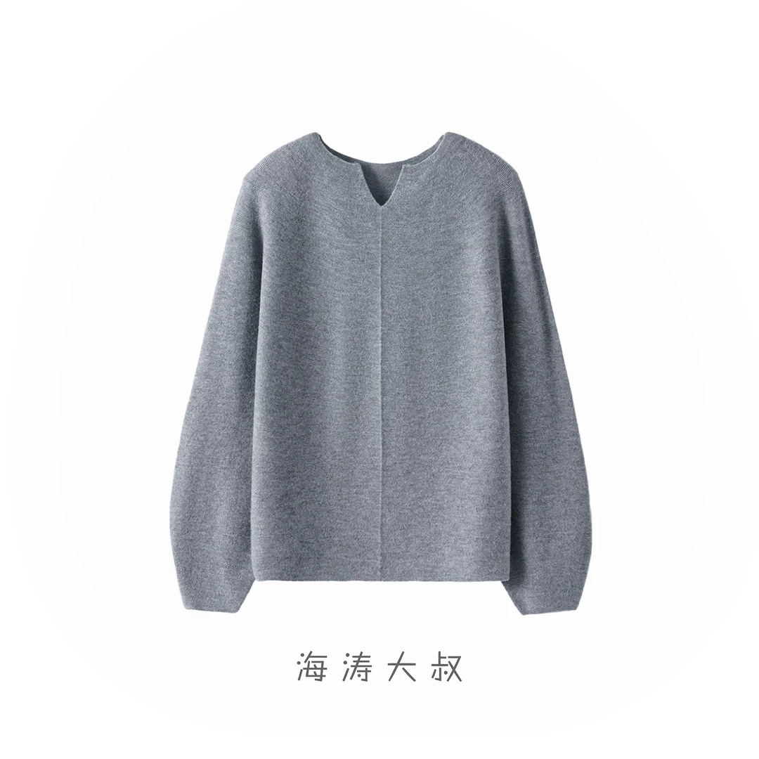 【海涛大叔】一线成衣澳大利亚进口精纺全羊毛肌底毛衣GCSY231095