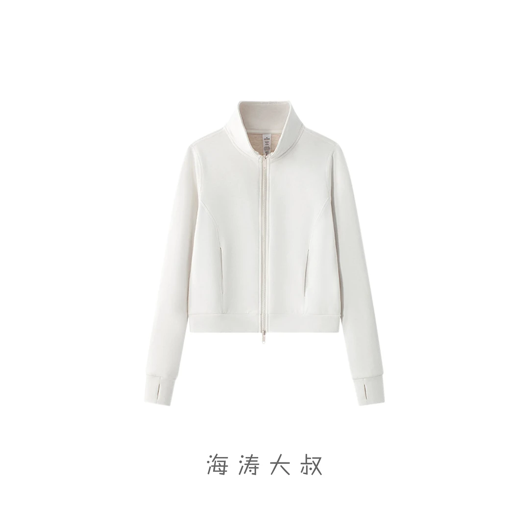 【海涛大叔】女款养肤运动卫衣短外套 WA9188