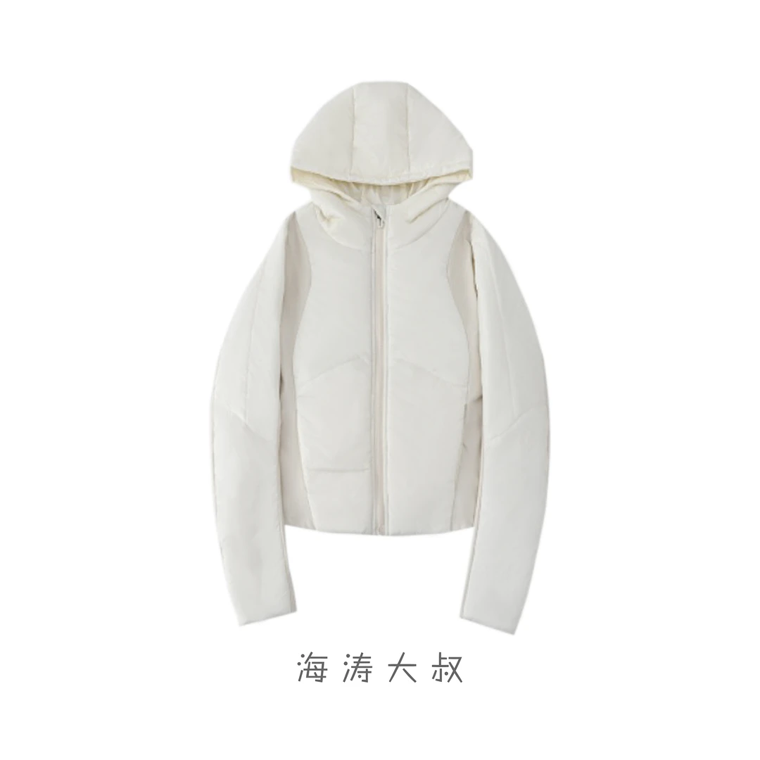 【海涛大叔】「拒绝臃肿」lu家实穿轻量保暖显瘦棉服SK2929