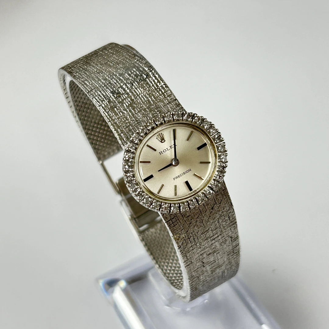 95新 Rolex/劳力士 劳力士C/D1333/手动机械/表径22mm珠宝款