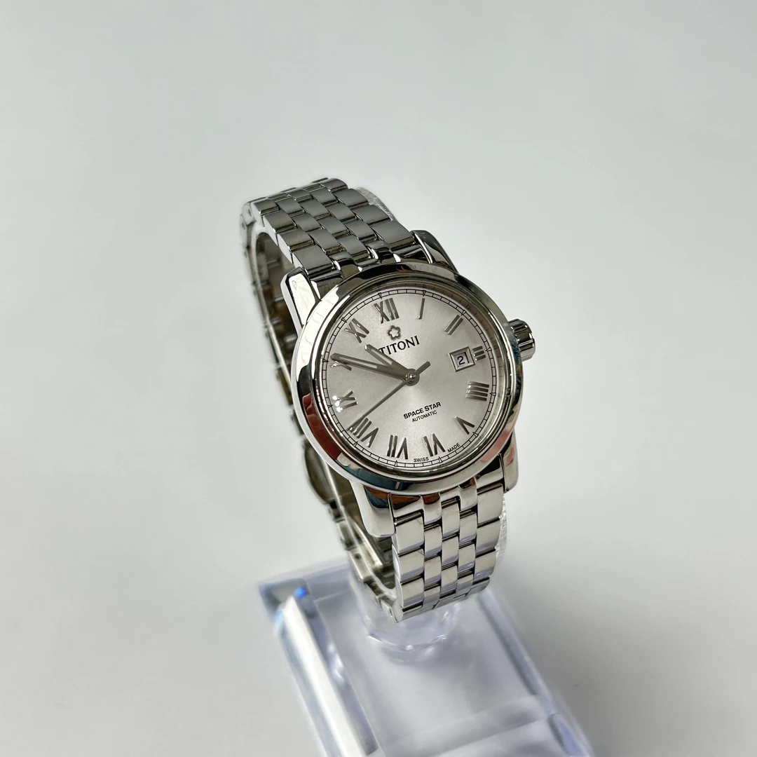 95新 Titoni/梅花 梅花C/G0272/自动机械瑞士名表/表径28mm