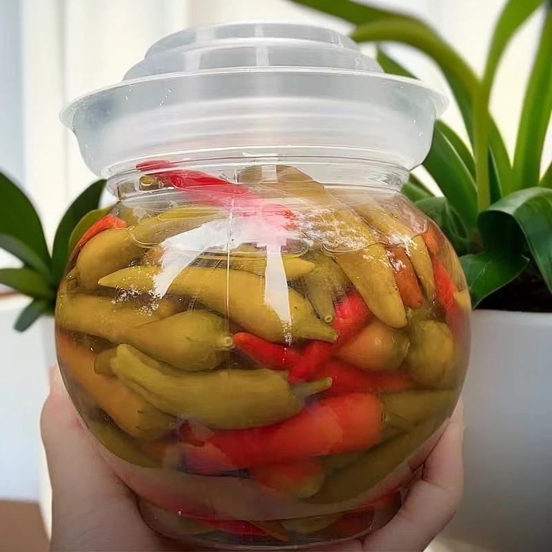 汉阴酸辣椒陕西安康特产酸辣椒农家老坛腌制泡椒咸菜石泉坛装发货