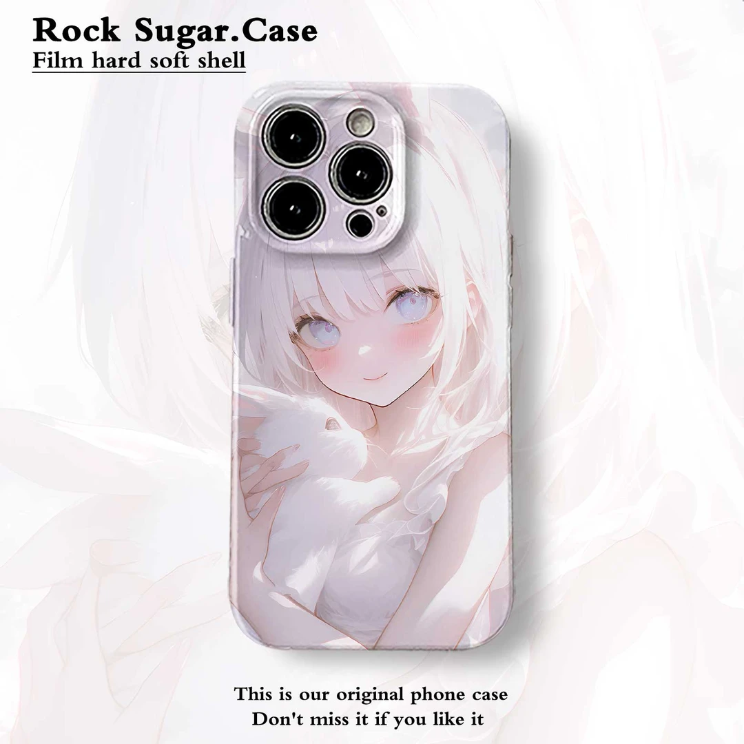 【冰糖壳壳1165】菲林手机壳适用苹果16promax华为oppo二次元手机壳