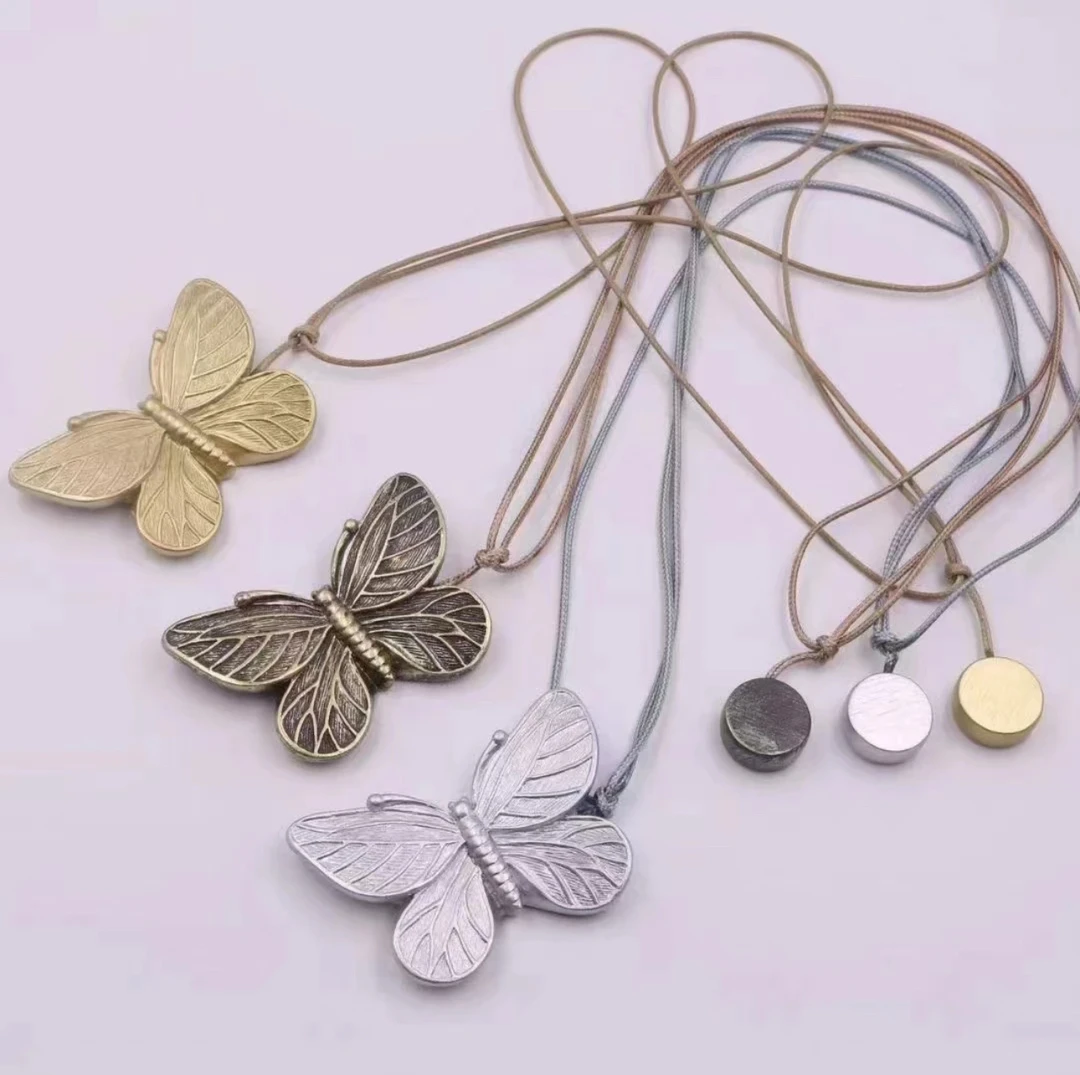 窗帘辅料配件蝴蝶磁吸绑带长绳款3色可选