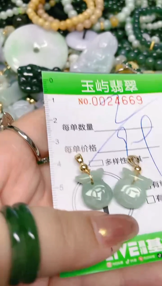 【闪购商品】翡翠颈饰未镶嵌闪购0024669多样性发其一