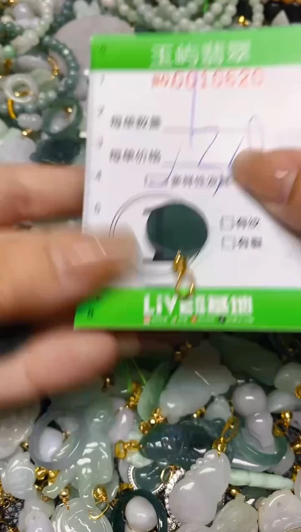 【闪购商品】翡翠颈饰未镶嵌闪购0010620多样性发其一