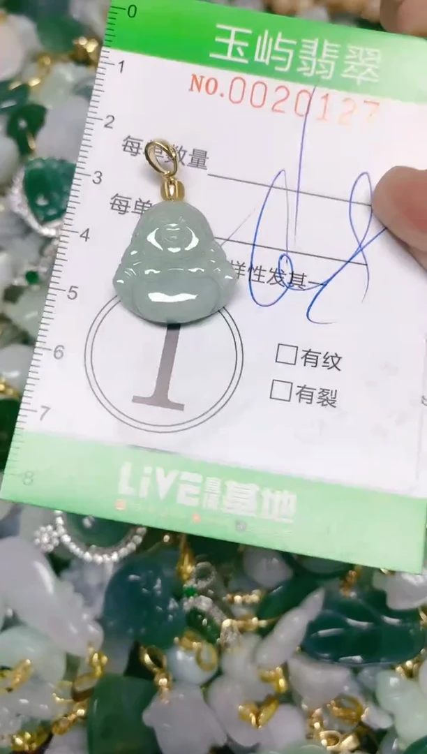 【闪购商品】翡翠颈饰未镶嵌闪购0020127多样性发其一