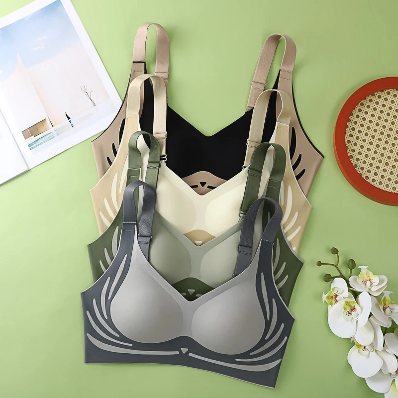 【买一送一】反重力提拉聚拢文胸防下垂无痕美背内衣高弹收副乳胸罩