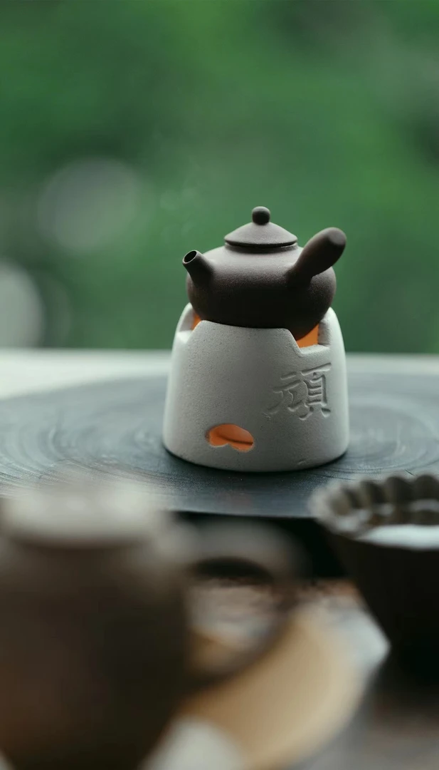 FR00831 梵汝-景观围炉茶宠摆件轻奢把玩泡茶套组