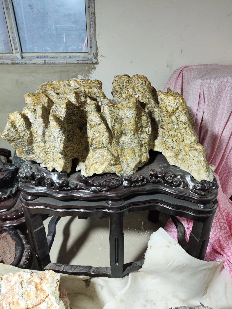 灵璧石，原汁原味灵璧石