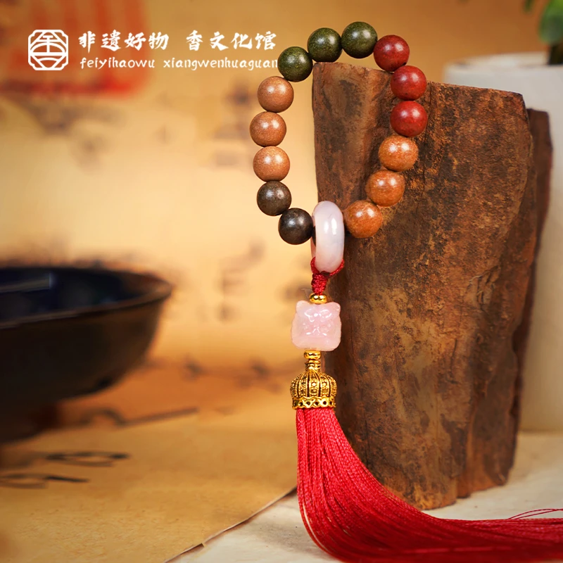 一方境【非遗好物】踏雪寻梅 五行非遗古法合香珠 手捻