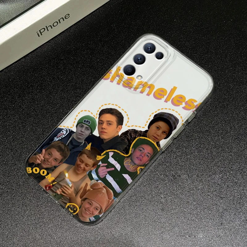 壳学馆无耻之徒适用OPPORENO5PRO手机壳透明新RENO 5创意软壳卡通