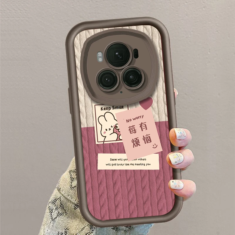 壳玛仕没有烦恼适用荣耀MAGIC6PRO手机壳卡通6新款magic5软壳5pro