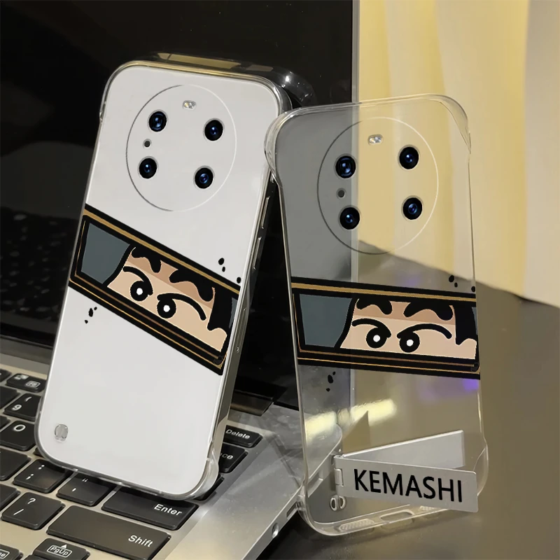 偷瞄小新适用于华为MATE40手机壳简约40pro透明ins保护套无边框PC