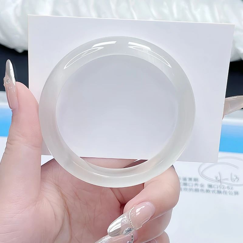 手镯 白月光手镯高雅大气 51-52 圈口