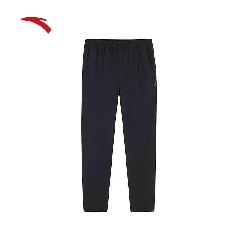 ANTA/安踏运动长裤男夏季针织休闲直筒裤健身跑步裤子/152437311N