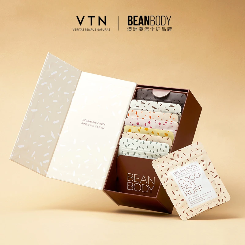 【VTN】beanbody咖啡身体磨砂膏mini装礼盒  50g*7（1盒）保湿