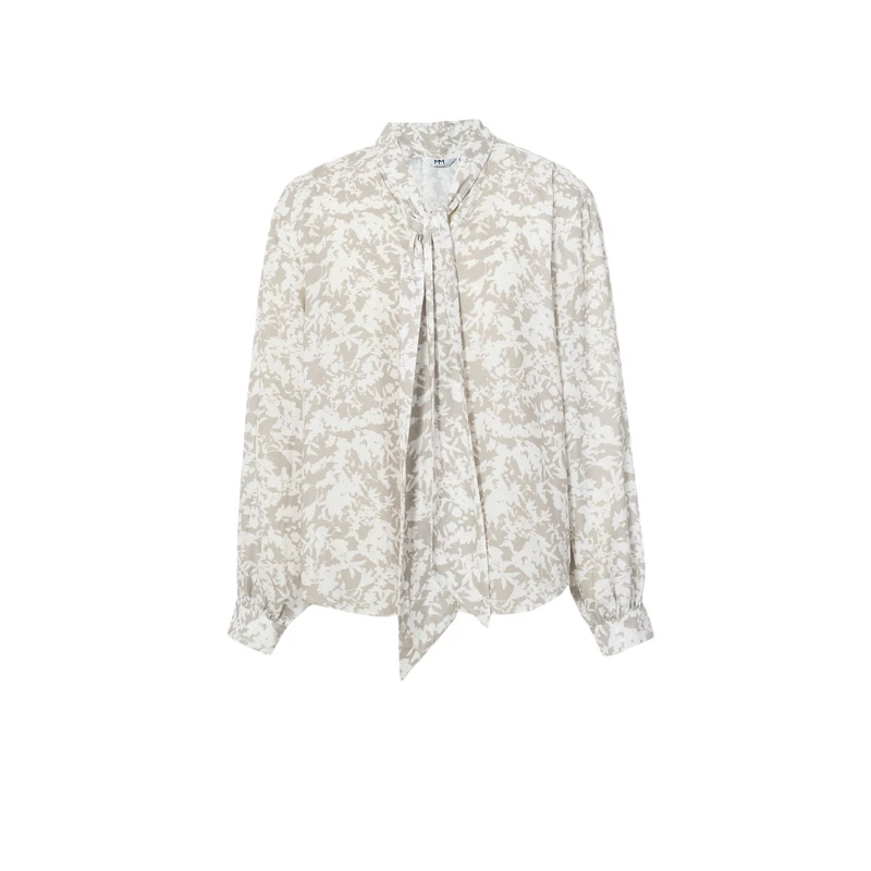 MM麦檬商场同款春季新品百搭碎花衬衫上衣5DC121201