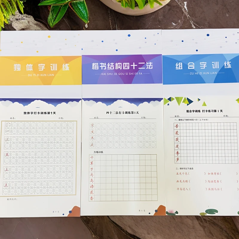 尹老师推荐，寒暑假实用写字本