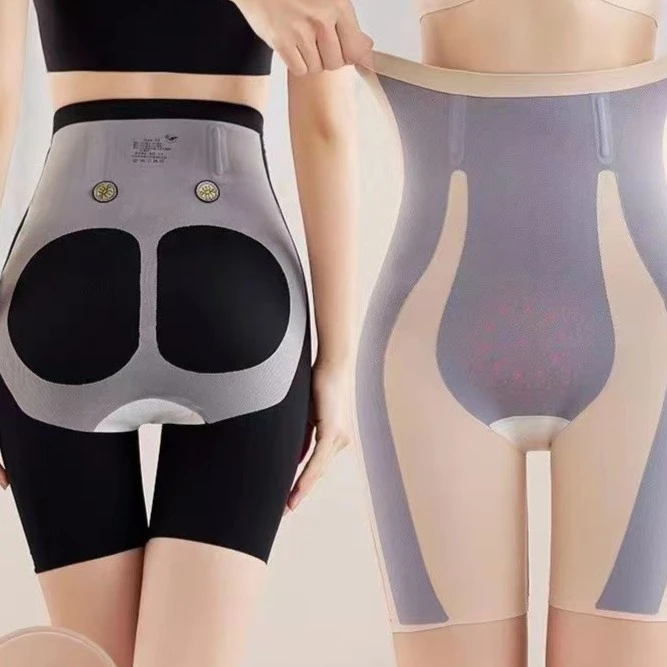 悬浮裤高腰收小肚子收腹提臀裤显瘦无痕美体塑身内裤女士打底塑型