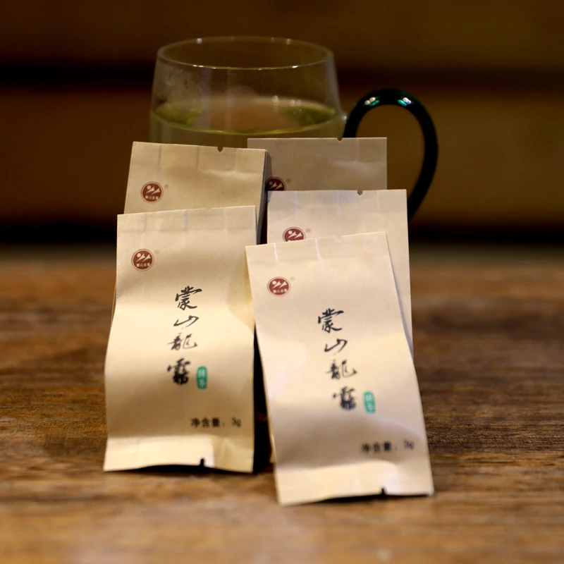 蒙山龙雾茶体验装 15g 北方高山绿茶  3gx5包