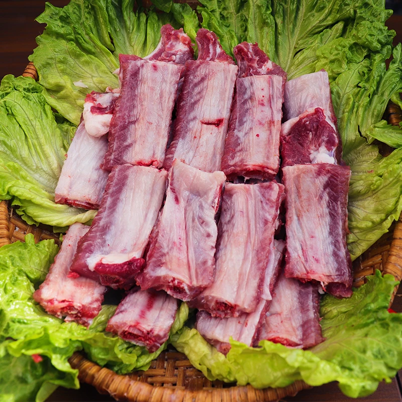 安徽高山农夫散养黑毛土猪排骨4斤五花肉腿肉梅花肉顺丰冷鲜包邮