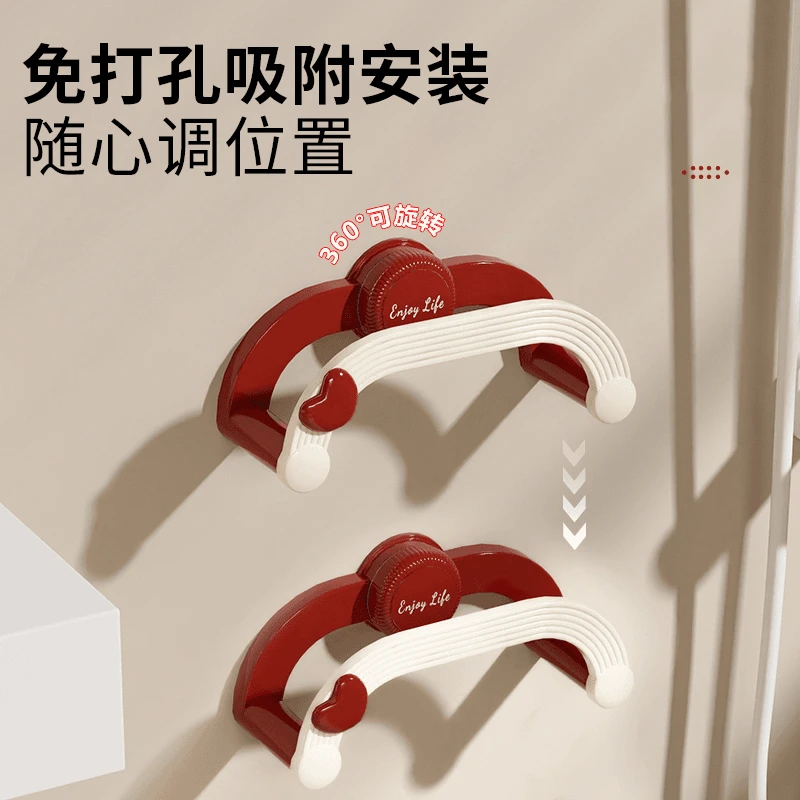 露俏吸盘伸缩脸盆架家用浴室卫生间免打孔收纳置物架省空间收纳架