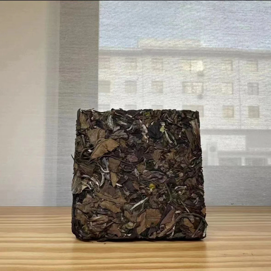 【开仓盛典】叶芽泉 一砖一意 2019年老白茶 100g