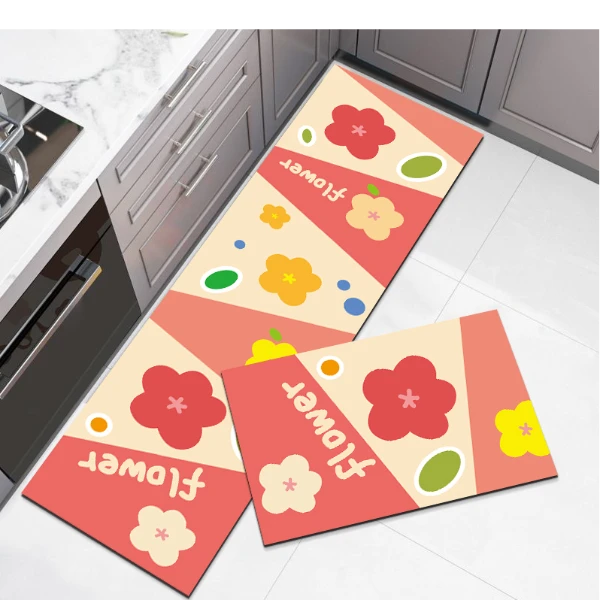 厨房耐脏家用硅藻泥吸水地垫进门防滑脚垫沥水垫玄关入户门地毯